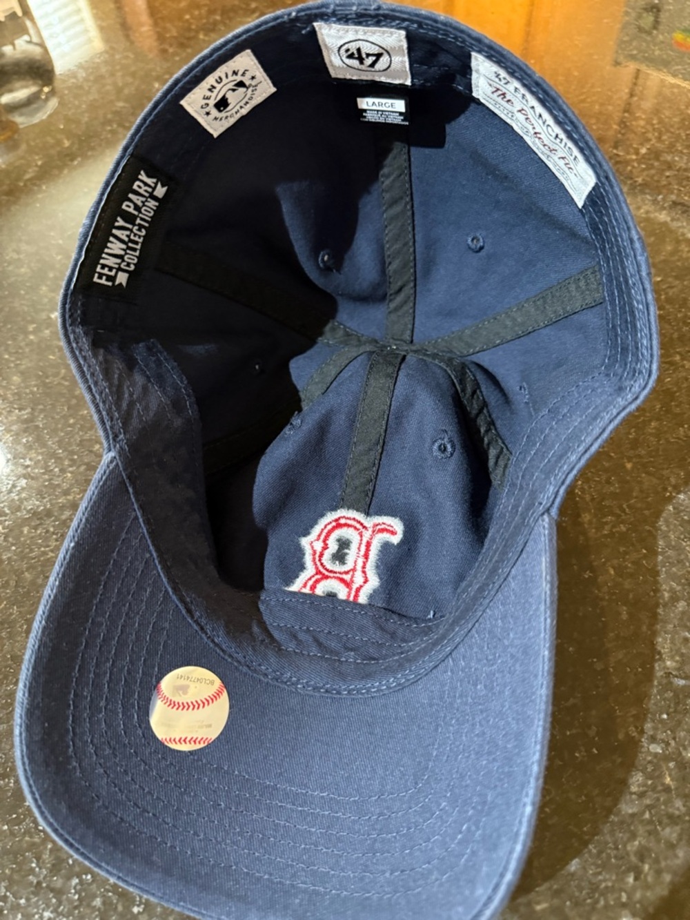 Boston Red Sox Navy '47 Franchi­se Fitted Cap - Picture 8 of 8